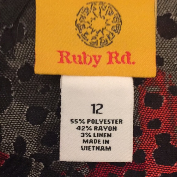 Ruby Rd. Blazer. Size 12 - Picture 2 of 4